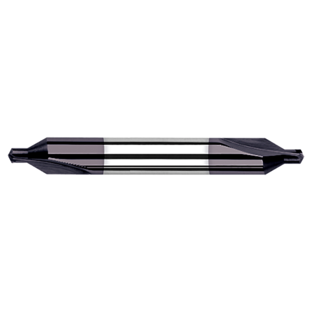 Harvey Tool 822540-C3 | #2 120 Degree Included Angle 5/64" Diameter x 2" OAL AlTiN Coated Carbide Combined Drill & Countersink