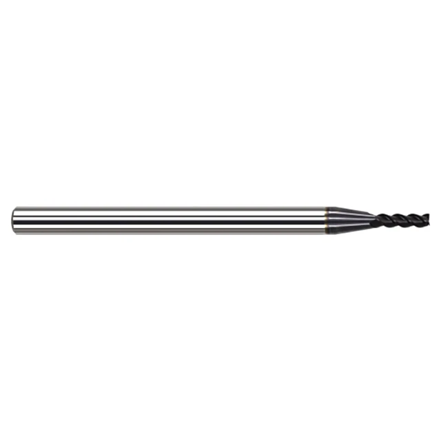 Harvey Tool 848910-C6 | 5/32" Diameter x 3/16" Shank x LOC x 2" OAL x 0.0250" Corner Radius 4 Flute AlTiN Nano Coated Carbide Corner Radius End Mill