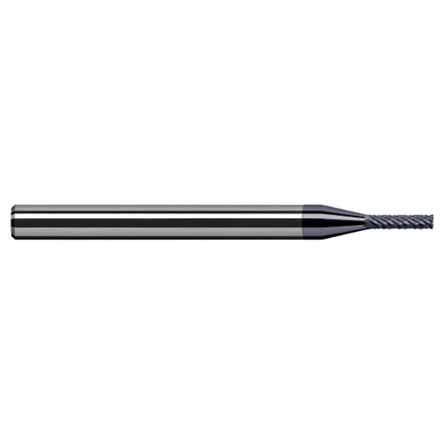 Harvey Tool 60816-C3 | 1/4" Diameter x 1/4" Shank x 3/4" LOC x 2-1/2" OAL  Flute AlTiN Coated Square End Mill
