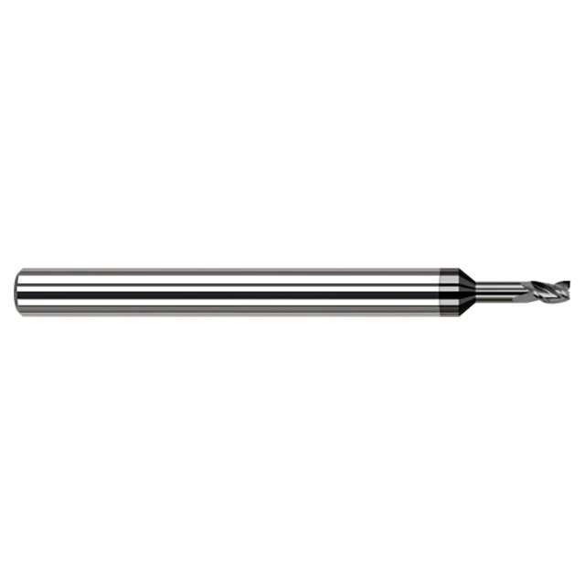 Harvey Tool 945562-C4 | 1/16" Diameter x 1/8" Shank x 3/32" LOC x 2-1/2" OAL 3 Flute Amorphous Diamond Coated Square End Mill