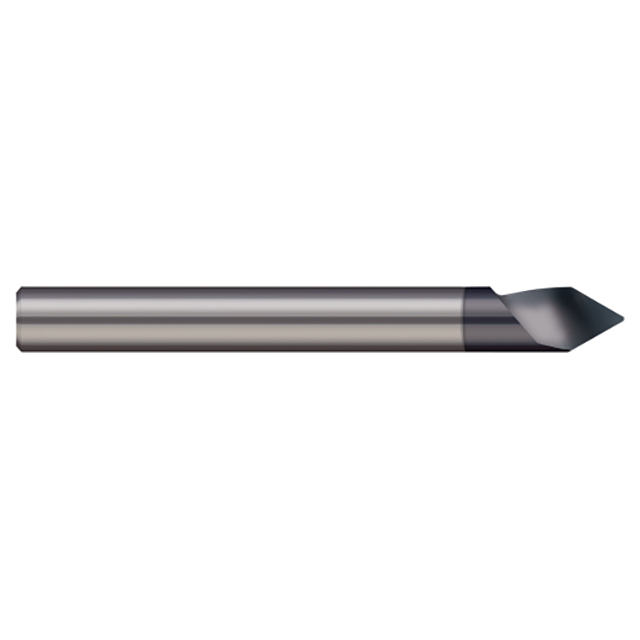 Harvey Tool 824712-C3 | 60 Degree Included Angle x 3/16" Shank x 2" OAL AlTiN Coated Carbide Engraving Cutter