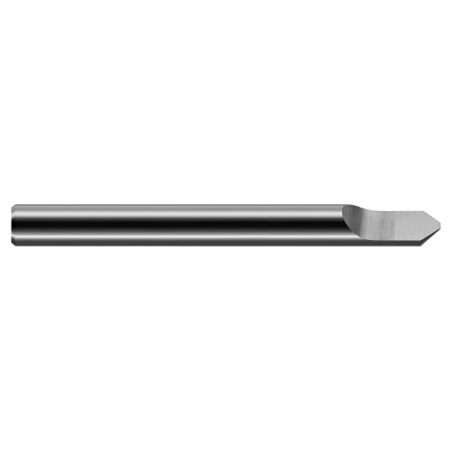 Harvey Tool 25224 | 30 Degree Included Angle x 3/16" Shank x 2" OAL Uncoated Carbide Engraving Cutter