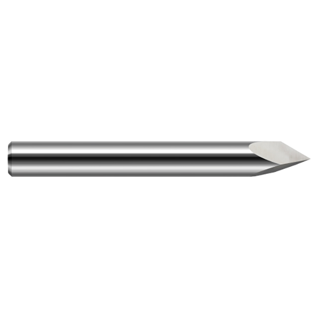 Harvey Tool 842810 | 20 Degree Included Angle x 1/8" Shank x 1-1/2" OAL Uncoated Carbide Engraving Cutter
