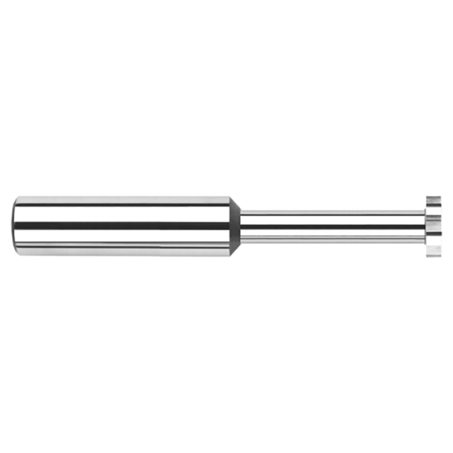 Harvey Tool 70312 | 3/8" Diameter x 0.0350" Width x 3/8" Shank Uncoated Carbide Woodruff-Keyseat Cutter