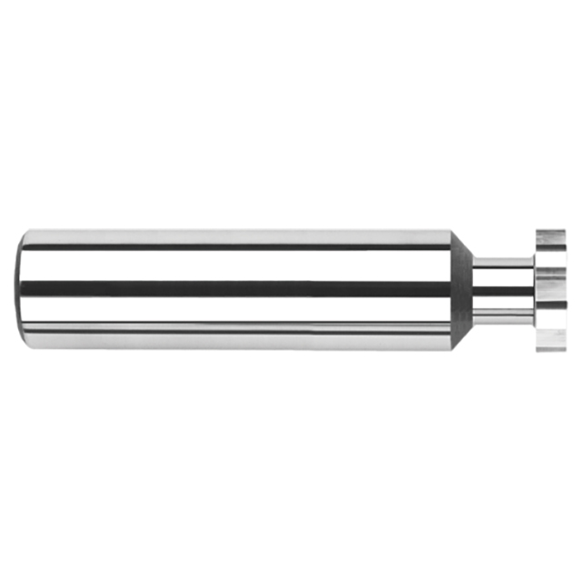 Harvey Tool 71115 | 3/8" Diameter x 0.0400" Width x 3/8" Shank Uncoated Carbide Woodruff-Keyseat Cutter