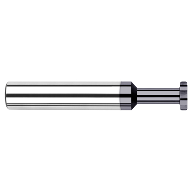 Harvey Tool 937762-C3 | 3/16" Diameter x 1/16" Width x 3/16" Shank AlTiN Coated Carbide Woodruff-Keyseat Cutter