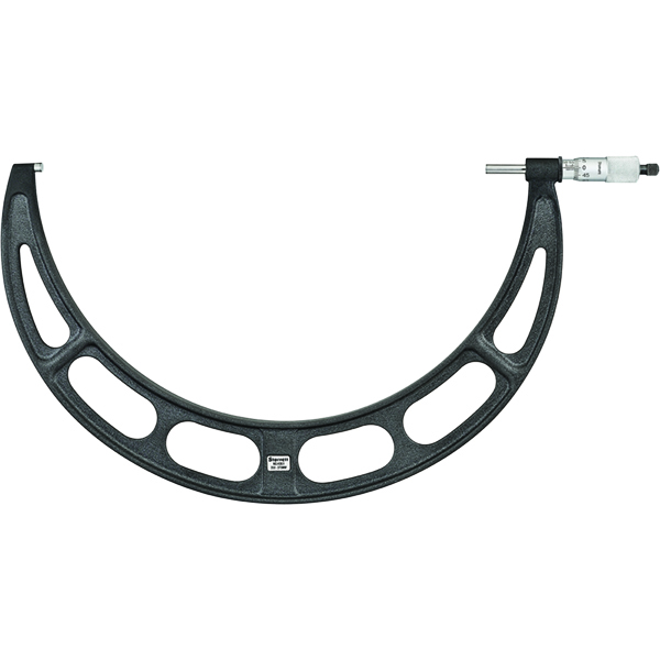 Starrett 436.1MXRLZ-375 | 350mm-375mm Outside Micrometer 0.01mm Graduation Ratchet Thimble