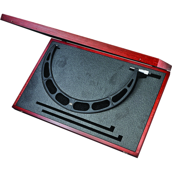 Starrett 436.1MXRLZ-550 | 525mm-550mm Outside Micrometer 0.01mm Graduation Ratchet Thimble