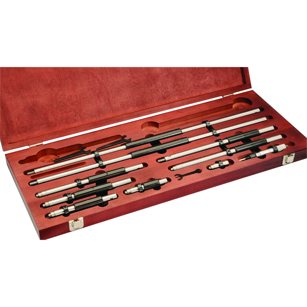 Starrett 64375 | 6"-78" Range Inside Micrometer Set 0.0010" Graduation