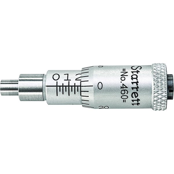 Starrett 460A | 0"-1/4" Range Micrometer Head 0.0010" Graduation