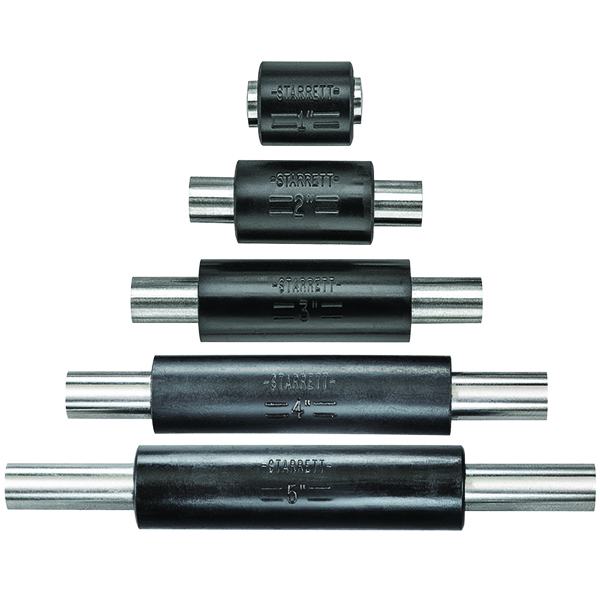 Starrett S234E W/SLC | 1" - 5" Long End Measuring Rod Set