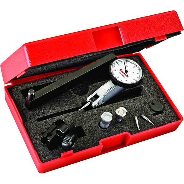 Starrett 3808AC | 0"-1/64" Range Dial Test Indicator 0.0001" Graduation White Dial