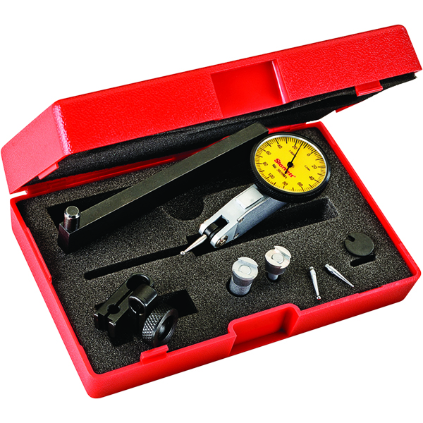 Starrett 3808MAC | 0mm-0.20mm Range Dial Test Indicator 0.002mm Graduation Yellow Dial
