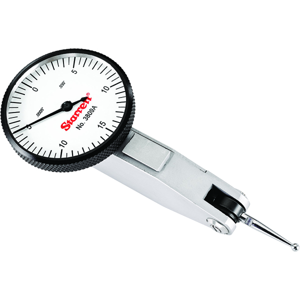 Starrett 3809A | 0"-1/32" Range Dial Test Indicator 0.0005" Graduation White Dial