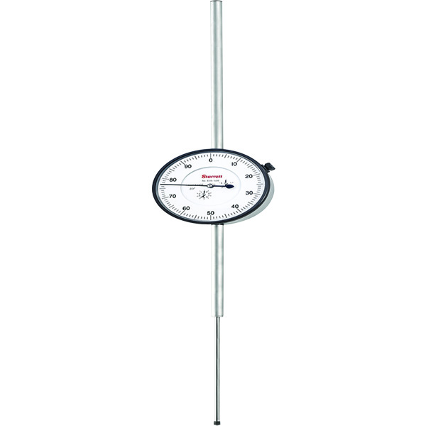 Starrett 656-5041J | 5" Dial Indicator 0.0010" Graduation White Dial
