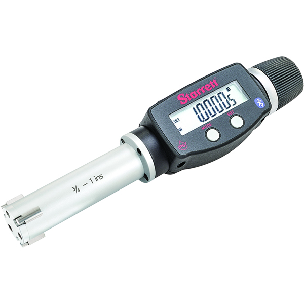 Starrett 72549 | 0.7500"-1.0000" Range Digital Internal Micrometer 0.0005" Resolution