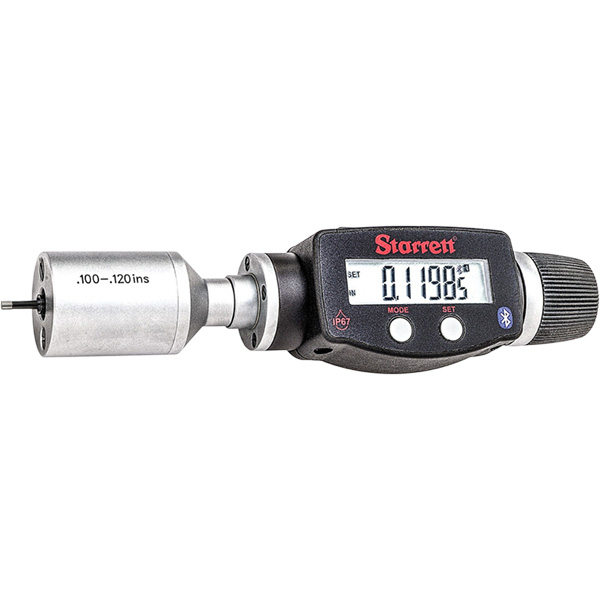 Starrett 770BXTZ-120 | 0.1000"-0.0120" Range Digital Internal Micrometer 0.0005" Resolution