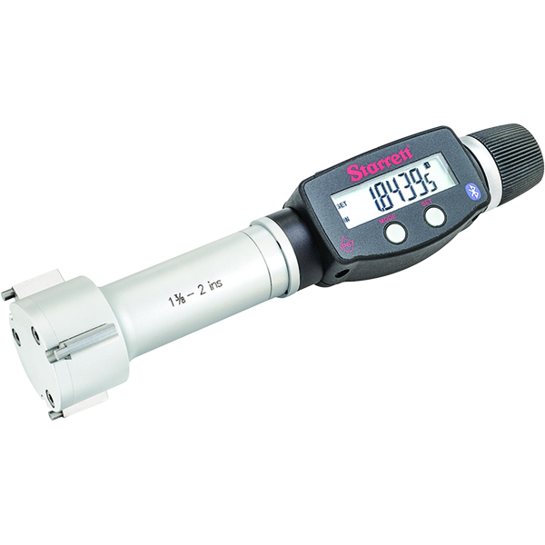 Starrett 72563 | 1.3750"-2.0000" Range Digital Internal Micrometer 0.0005" Resolution