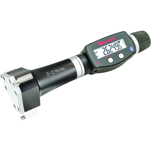 Starrett 770BXTZ-258 | 2.0000"-2.6250" Range Digital Internal Micrometer 0.0005" Resolution