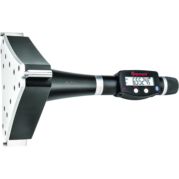 Starrett 72570 | 6.0000"-7.0000" Range Digital Internal Micrometer 0.0005" Resolution