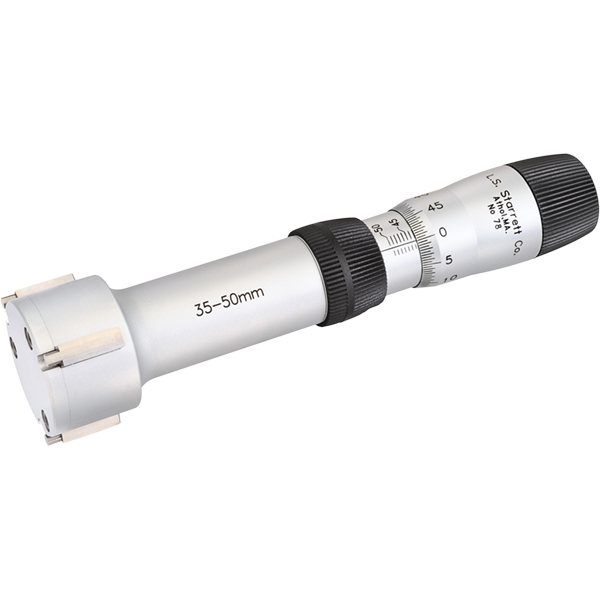 Starrett 78MXTZ-200 | 175mm-200mm Range Inside Bore Gage Micrometer 0.005mm Graduation