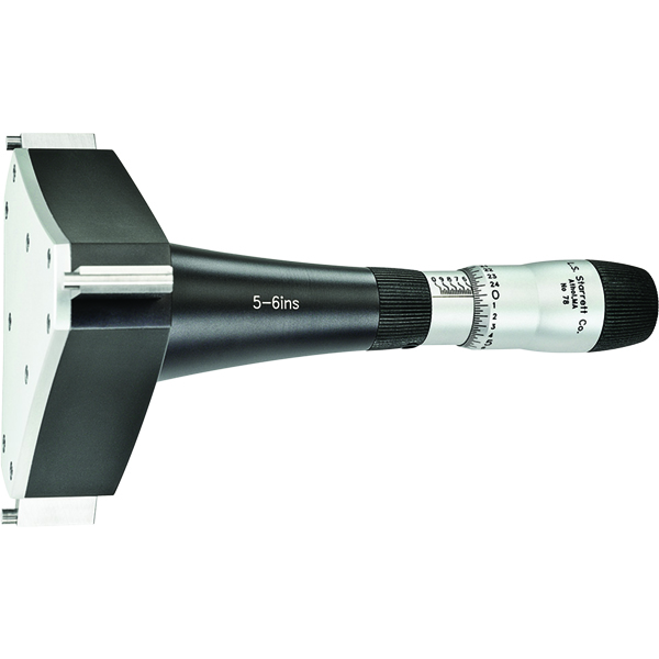 Starrett 78XTZ-6 | 5"-6" Range Inside Bore Gage Micrometer 0.00025" Graduation