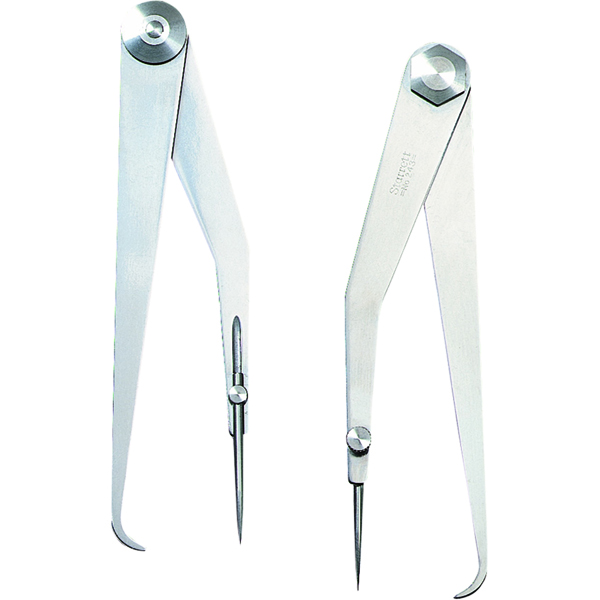 Starrett 243-6 | 6" Hermaphrodite Caliper with Flat Leg