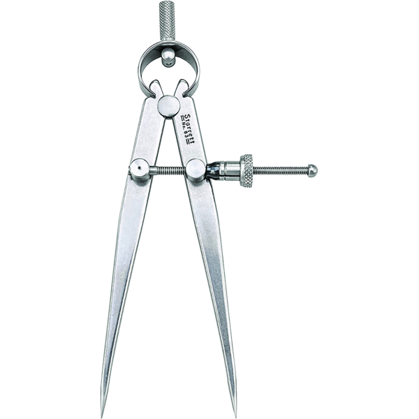 Starrett 83B-4 | 4" Yankee Spring-Type Divider with Flat Leg