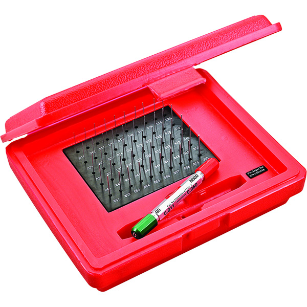 Starrett S4001-060 | 0.0110" - 0.0600" Range (Minus) 50 Pc. Precision Steel Pin Gage Set 0.0002" Tolerance