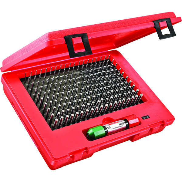 Starrett S4011-832 | 0.7510" - 0.8320" Range (Minus) 82 Pc. Precision Steel Pin Gage Set 0.0002" Tolerance