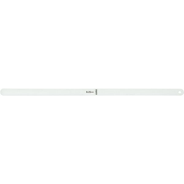 Starrett 52877 | 6.35mm Thick Tempered Steel Thickness Gage 300mm Length