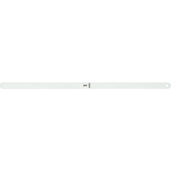 Starrett 73401 | 0.0160" Thick Tempered Steel Thickness Gage 12" Length