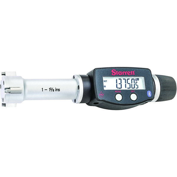 Starrett 770BXTZ-138 | 1.0000"-1.3750" Range Digital Internal Micrometer 0.0005" Resolution