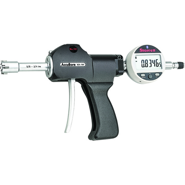 Starrett 781BXTZ-750 | 0.6250"-0.3750" Range Digital AccuBore Gage 0.0005" Resolution