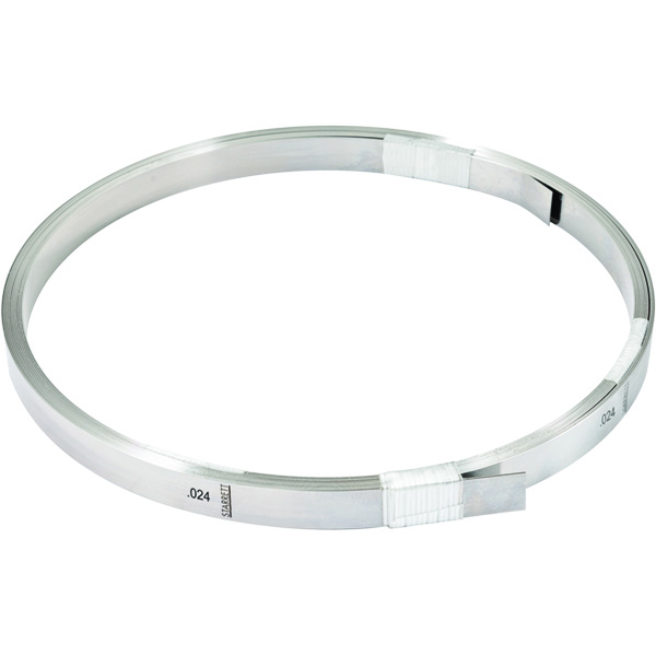 Starrett 52821 | 0.0240" Tempered Steel Thickness Gage 25' Roll