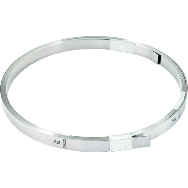 Starrett 52819 | 0.0220" Tempered Steel Thickness Gage 25' Roll