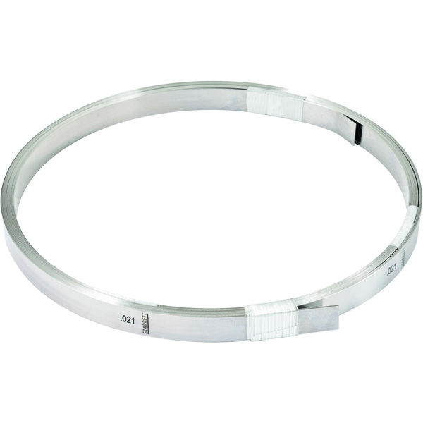 Starrett 666-21 | 0.0210" Tempered Steel Thickness Gage 25' Roll