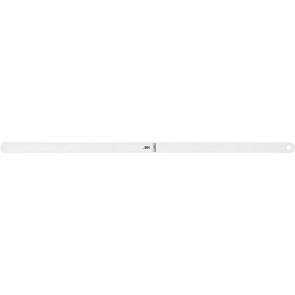 Starrett 52842 | 0.0040" Thick Tempered Steel Thickness Gage 12" Length