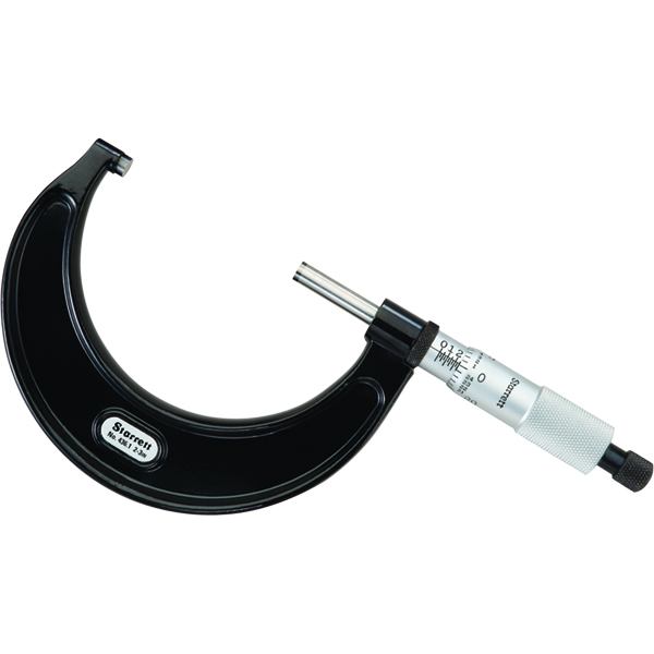 Starrett 436.1XRL-3 | 2"-3" Outside Micrometer 0.001" Graduation Ratchet Thimble