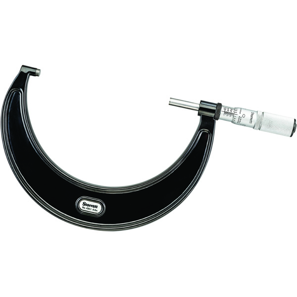 Starrett T436.1XFL-5 | 4"-5" Outside Micrometer 0.0001" Graduation Friction Thimble