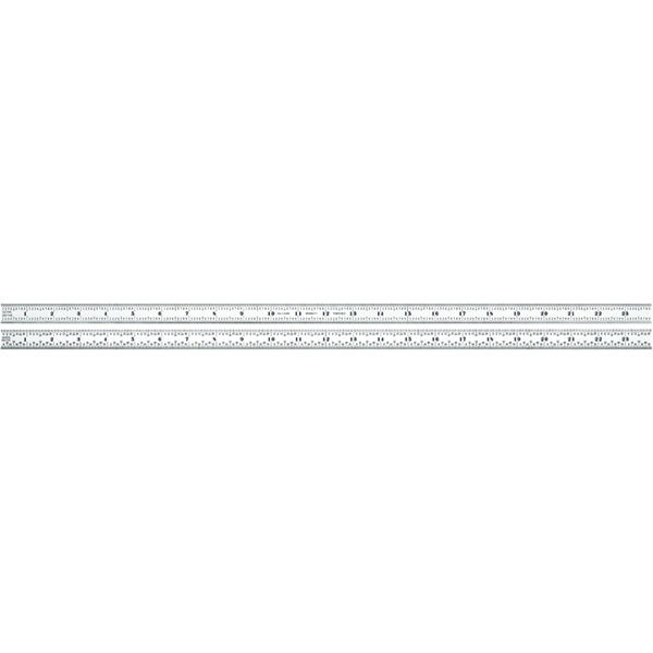 Starrett C316R-24 | 24" Full-Flexible Steel Full-Flexible Rule 1/32", 1/64", 1/50", 1/100" Graduation