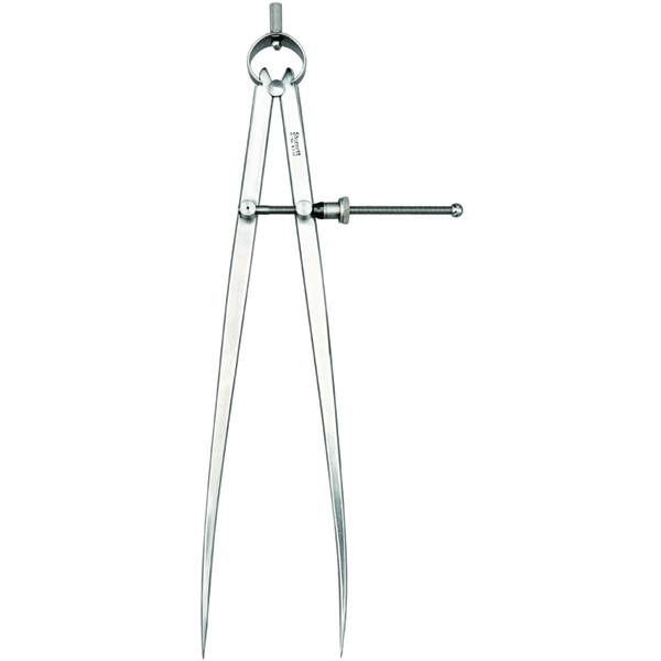 Starrett 83B-12 | 12" Yankee Spring-Type Divider with Flat Leg