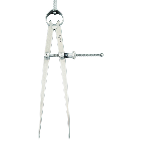 Starrett 83B-8 | 8" Yankee Spring-Type Divider with Flat Leg