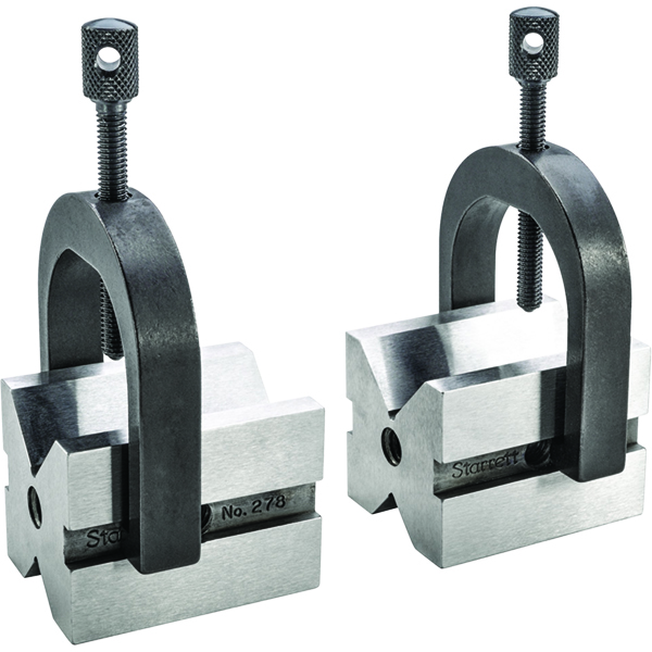 Starrett 278 | 1" Capacity V-Block & Clamp