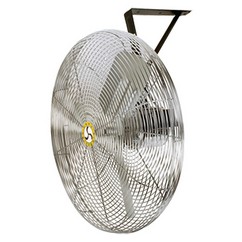Airmaster 71572 | 24" Blade 115V 4400/3460/2460 CFM Wall Mount Commercial Air Circulator Fan
