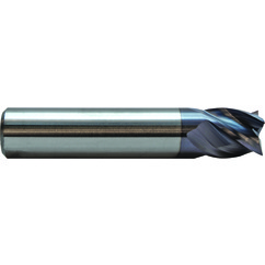 M.A. Ford 17762512A | 5/8" Diameter x 5/8" Shank x 1-1/4" LOC x 3-1/2" OAL x 0.015" Radius x 35-38 Degree Helix Angle 4 Flute ALtima Coated Carbide 177 Corner Radius End Mill