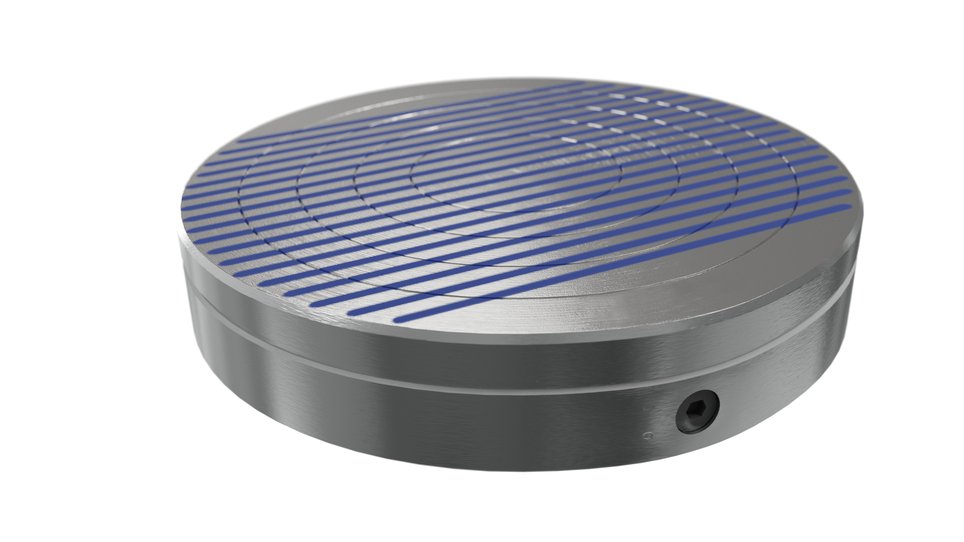 Magnetic Products MAX-200-REN | 7-7/8" Width/Diameter x 2-15/64" Length Parallel Permanent Round Magnetic Chuck