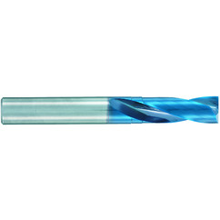 Nachi 1455761 | 11/16" Diameter x 180 Degree Point Angle Aqua EX Coated Carbide Drill