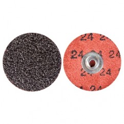 Norton 66623319025 | 3" Diameter 80 Grit Aluminum Oxide TR (Type 03) Quick Change Disc Sanding Disc