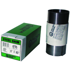 Precision Brand 16AJ31 | 1/32" Thickness x 6" Width x 180" Length Steel Shim Stock Roll